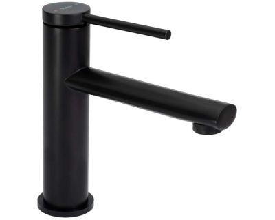 Смеситель для умывальника Rea Oval Black B6516