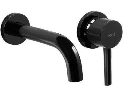 Смеситель для раковины Rea Lungo Black Metallic B4421