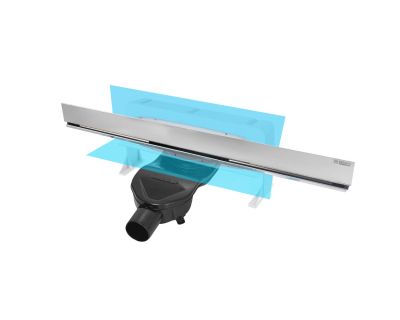 Душевой лоток Berges Wasserhaus WALL 600 91156