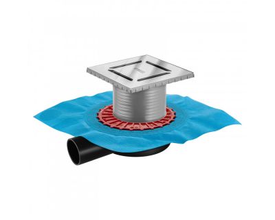 Трап для душа Berges Wasserhaus ZENTRUM Norma 150х150 91363