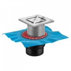 Трап для душа Berges Wasserhaus ZENTRUM Norma 150х150 91463