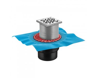 Трап для душа Berges Wasserhaus ZENTRUM Antik 100х100 91464