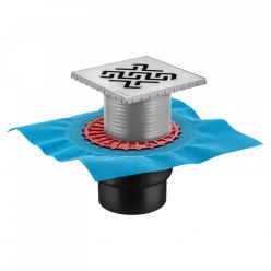 Трап для душа Berges Wasserhaus ZENTRUM Antik 150х150 91465