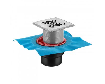 Трап для душа Berges Wasserhaus ZENTRUM Antik 150х150 91465