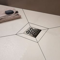 Трап для душа Berges Wasserhaus ZENTRUM Antik 150х150 91465