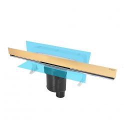 Душевой лоток Berges Wasserhaus WALL 600 92056