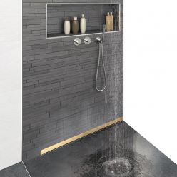 Душевой лоток Berges Wasserhaus WALL 600 92056