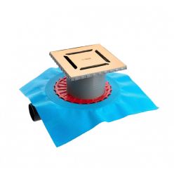 Трап для душа Berges Wasserhaus ZENTRUM Norma 150х150 92363