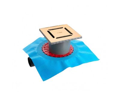 Трап для душа Berges Wasserhaus ZENTRUM Norma 150х150 92363