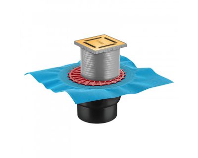 Трап для душа Berges Wasserhaus ZENTRUM Norma 100х100 92462