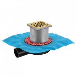 Трап для душа Berges Wasserhaus ZENTRUM Antik 100х100 94364