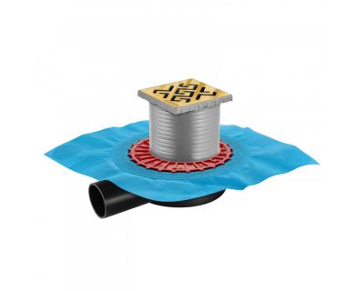 Трап для душа Berges Wasserhaus ZENTRUM Antik 100х100 94364