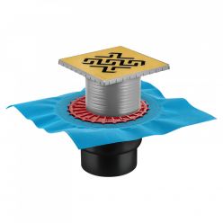 Трап для душа Berges Wasserhaus ZENTRUM Antik 150х150 94465