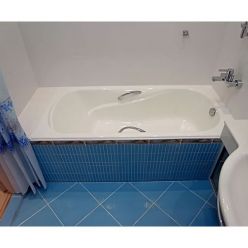 Чугунная ванна Roca Haiti 170x80 с ножками и ручками 23277000R