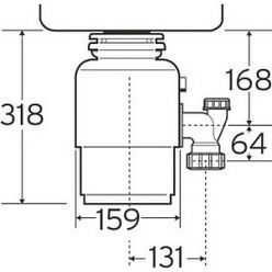 Измельчитель отходов InSinkErator 46-2 A/S