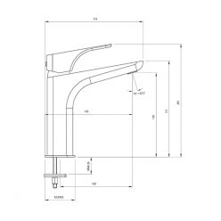 Смеситель для раковины Deante Hiacynt Bianco [BQH_A20K] белый