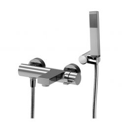 Смеситель для ванны с душем (хром) Paffoni Rock RO023CR