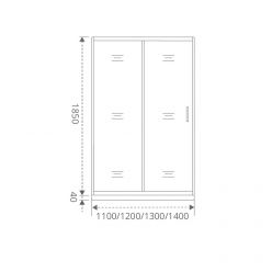 Душевая дверь GoodDoor LATTE WTW-110-G-WE матовое стекло