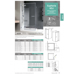 Душевая дверь Radaway Euphoria KDJ 110 см [383041-01R]