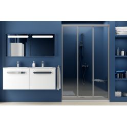 Душевая дверь Ravak Supernova ASDP3-100 сатин+грейп 00VA0U02ZG