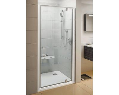 Душевая дверь Ravak Pivot PDOP1-90 белый/белый + транспарент 03G70101Z1