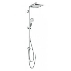 Душевая стойка Hansgrohe Crometta E 240 1jet Showerpipe Reno EcoSm 27289000 9 л