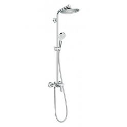 Душевая стойка Hansgrohe Crometta S 240 1jet Showerpipe EcoSmart 27269000 9 л