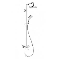 Душевая стойка Hansgrohe Croma Select S 180 2jet 27255400 с однорычажным смесителем