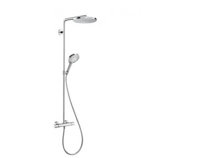 Душевая система Hansgrohe Raindance Select S Showerpipe 240 1jet PowderRain с термостатом 27633000