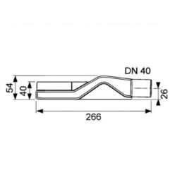 Сифон TECEdrainline DN 40 650004