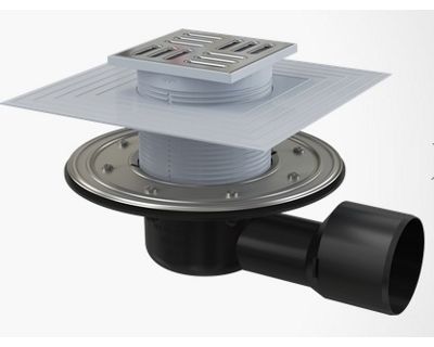 Сливной трап Alcaplast APV3344 105x105/50/75 