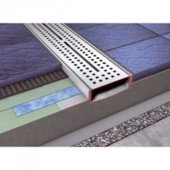 Панель TECEdrainline "quadratum" для слива 1000 мм (полированная поверхность) 601050