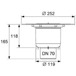 Сифон TECEdrainpoint S 3603600