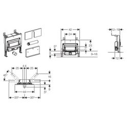 Душевой трап Geberit Uniflex 154.224.00.1