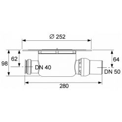 Сифон TECEdrainpoint S 3601500