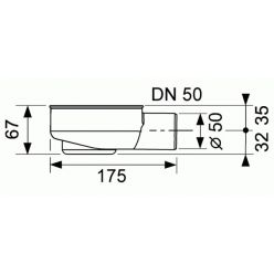 Сифон TECEdrainline DN 50 650000