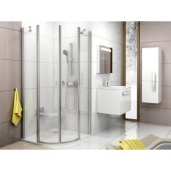 Душевой уголок Ravak Chrome CSKK4-80 блестящий+транспарент 3Q140C00Z1