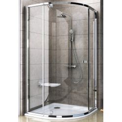 Душевой уголок Ravak Pivot PSKK3-100 сатин + траспарент 376AAU00Z1