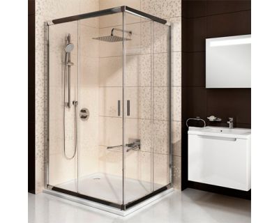 Душевой уголок Ravak Blix BLRV2K-100 белый + стекло транспарент 1XVA0100Z1