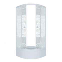 Душевая дверь Triton узоры 90*90 В