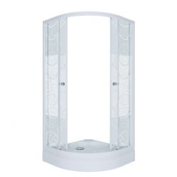 Душевая дверь Triton узоры 90*90 А