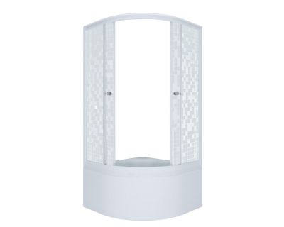 Душевая дверь Triton Мозаика 90*90 Б