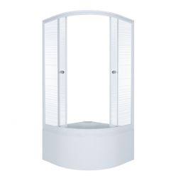 Душевая дверь Triton Полосы 90*90 Б