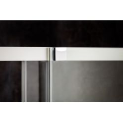 Душевая дверь Ravak Matrix MSD2-110 L блестящий+транспарент