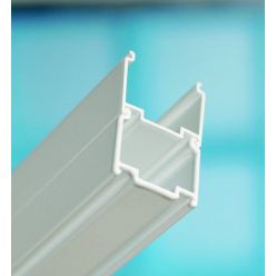 Шторка для ванны Ravak Supernova AVDP3 -170 белая + рейн 40VV010241 раздвижная пластиковая