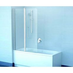 Шторка для ванны Ravak Chrome CVS2-100 R блестящая+транспарент 7QRA0C00Z1