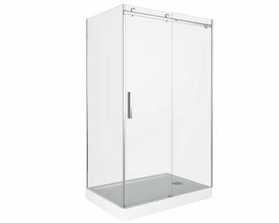 Душевой уголок GoodDoor Galaxy WTW-110-C-CH + SP-80-C-CH