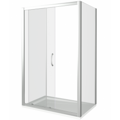 Душевой уголок GoodDoor LATTE WTW-110-C-WE + SP-80-C-WE, 110х80 см