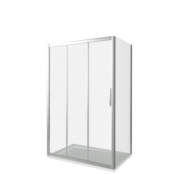 Душевой уголок GoodDoor ORION WTW-120-С-СH + SP-80-C-CH