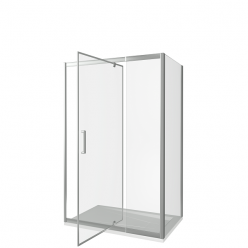 Душевой уголок GoodDoor ORION WTW-PD-140-C-CH + SP-90-C-CH